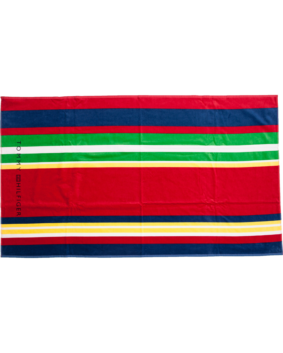 Homme | Tommy Hilfiger Handduk Kelly Green/Multi | Tommy Hilfiger | Handduk Kelly Green/Multi