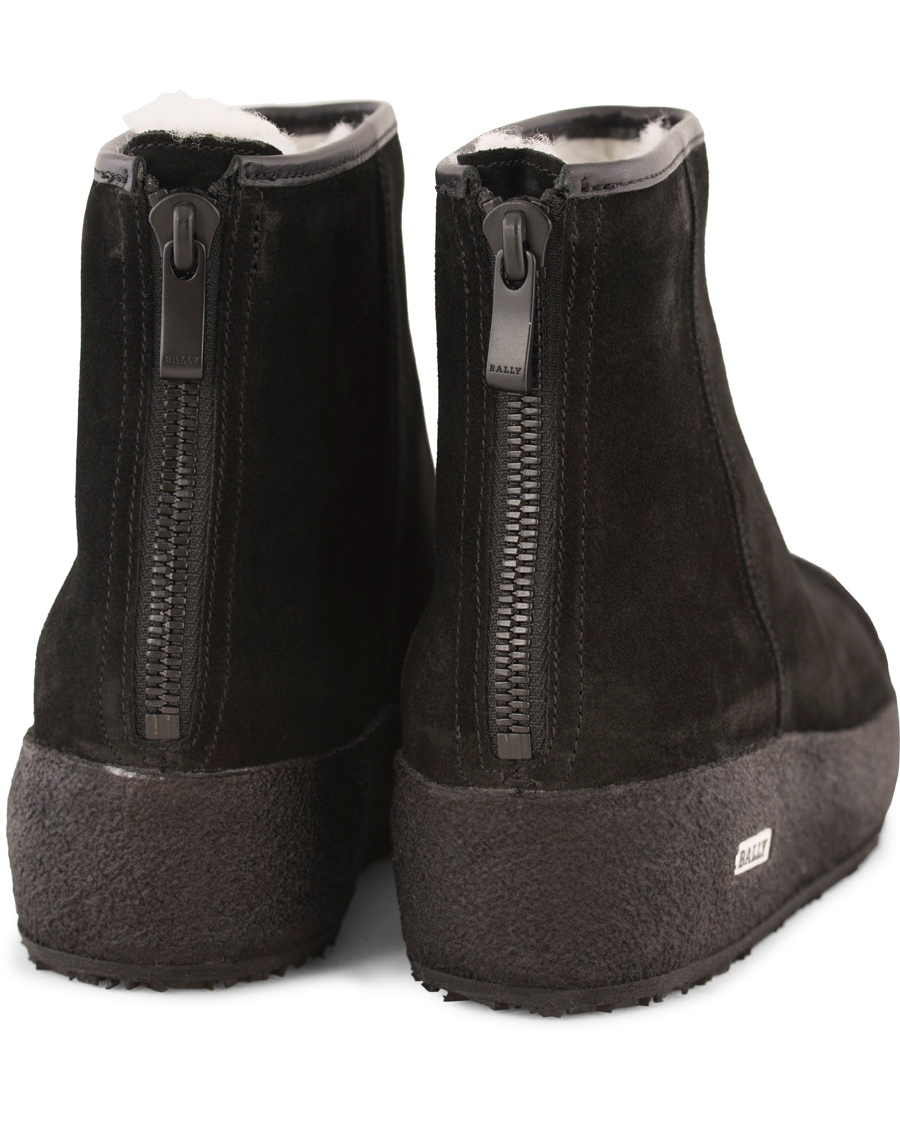 Homme | Bally Guard II Curling Boot Black | Bally | Guard II Curling Boot Black