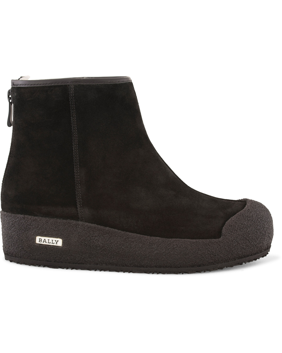 Homme | Bally Guard II Curling Boot Black | Bally | Guard II Curling Boot Black