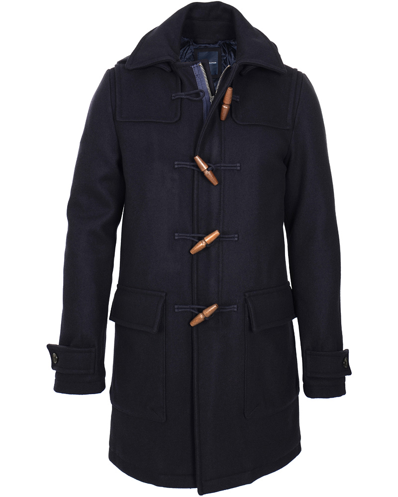 Heren | Jassen | Tommy Hilfiger | Duffle Coat Midnight