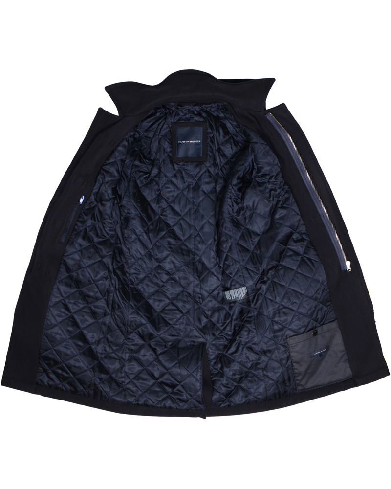 Heren | Jassen | Tommy Hilfiger | Duffle Coat Midnight