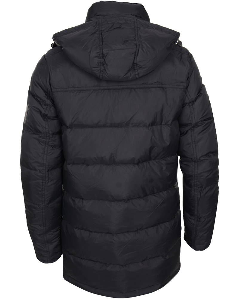 Heren | Jassen | Tommy Hilfiger | New Hudson Down Parka Flag Black