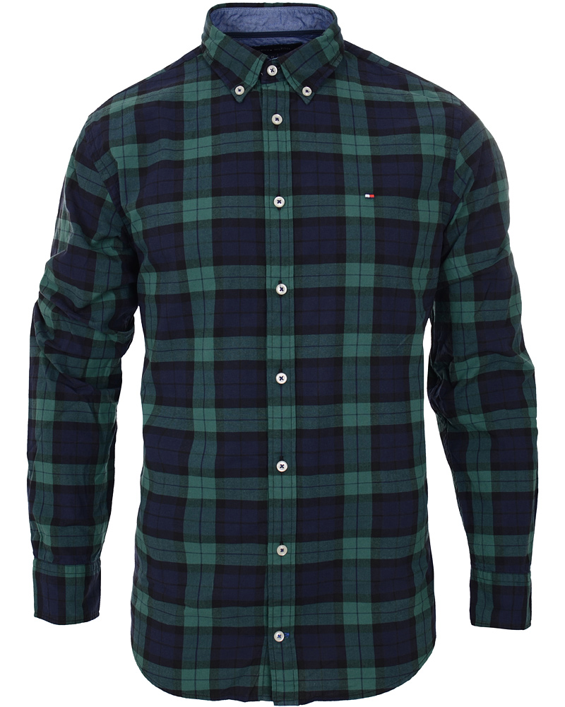 Homme | Chemises | Tommy Hilfiger | Pharr Check New York Fit Shirt Navy