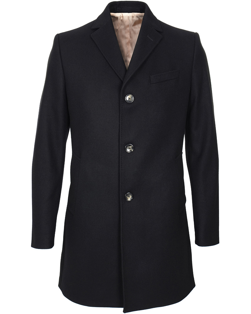 Homme | Manteaux Et Vestes | J.Lindeberg | Wolger Compact Melton Coat Black