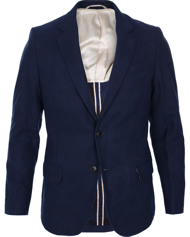 Heren | Blazers | J.Lindeberg | Hopper Cammo Flanel Jacket Navy