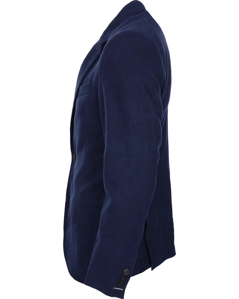 Heren | Blazers | J.Lindeberg | Hopper Cammo Flanel Jacket Navy