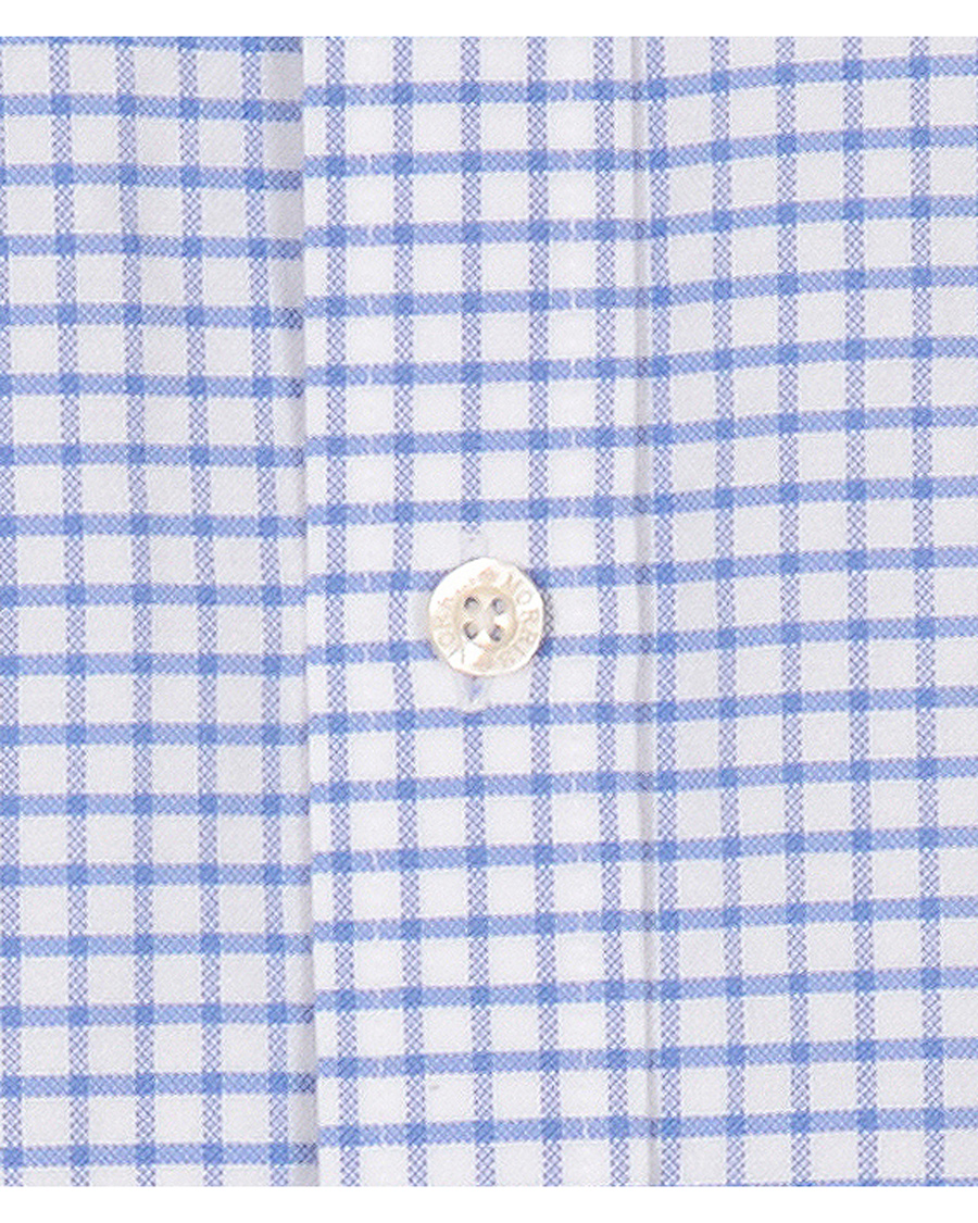 Homme | Chemises | Morris | Douglas Check Oxford Shirt Light Blue