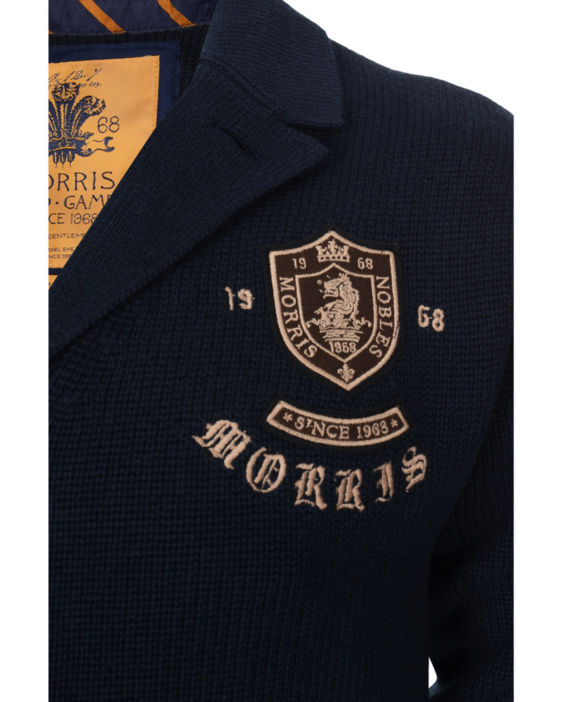 Homme | Pulls Et Tricots | Morris | Kinsley Knitted Blazer Navy