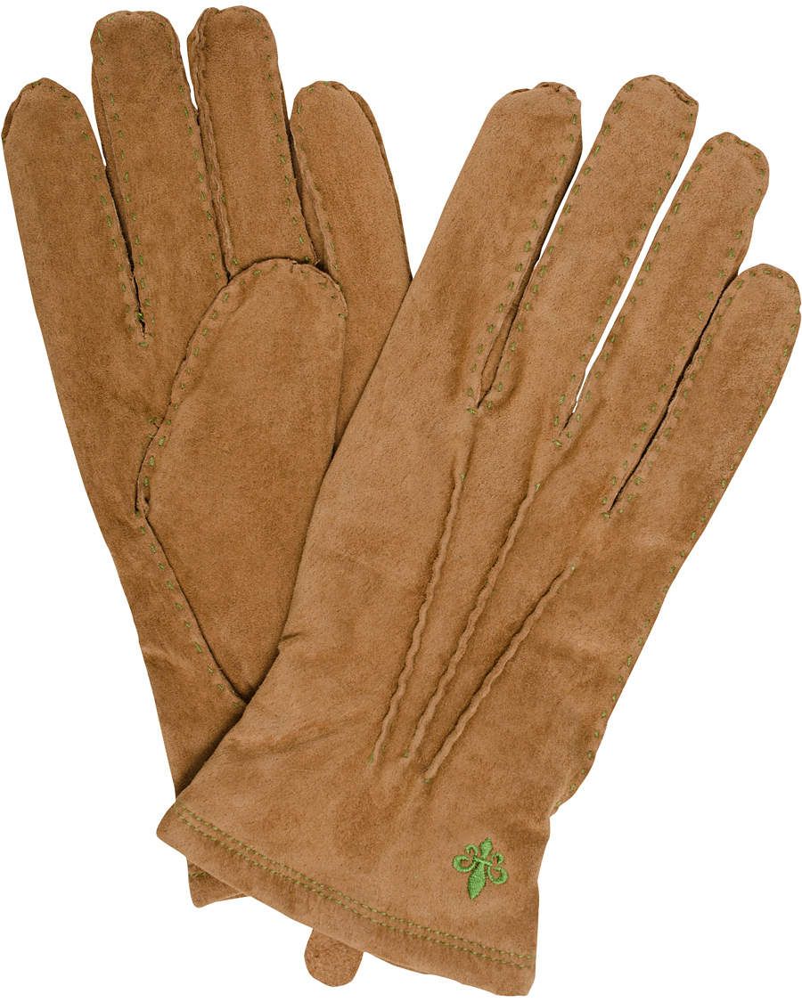 Homme | Morris Suede Gloves Camel | Morris | Suede Gloves Camel