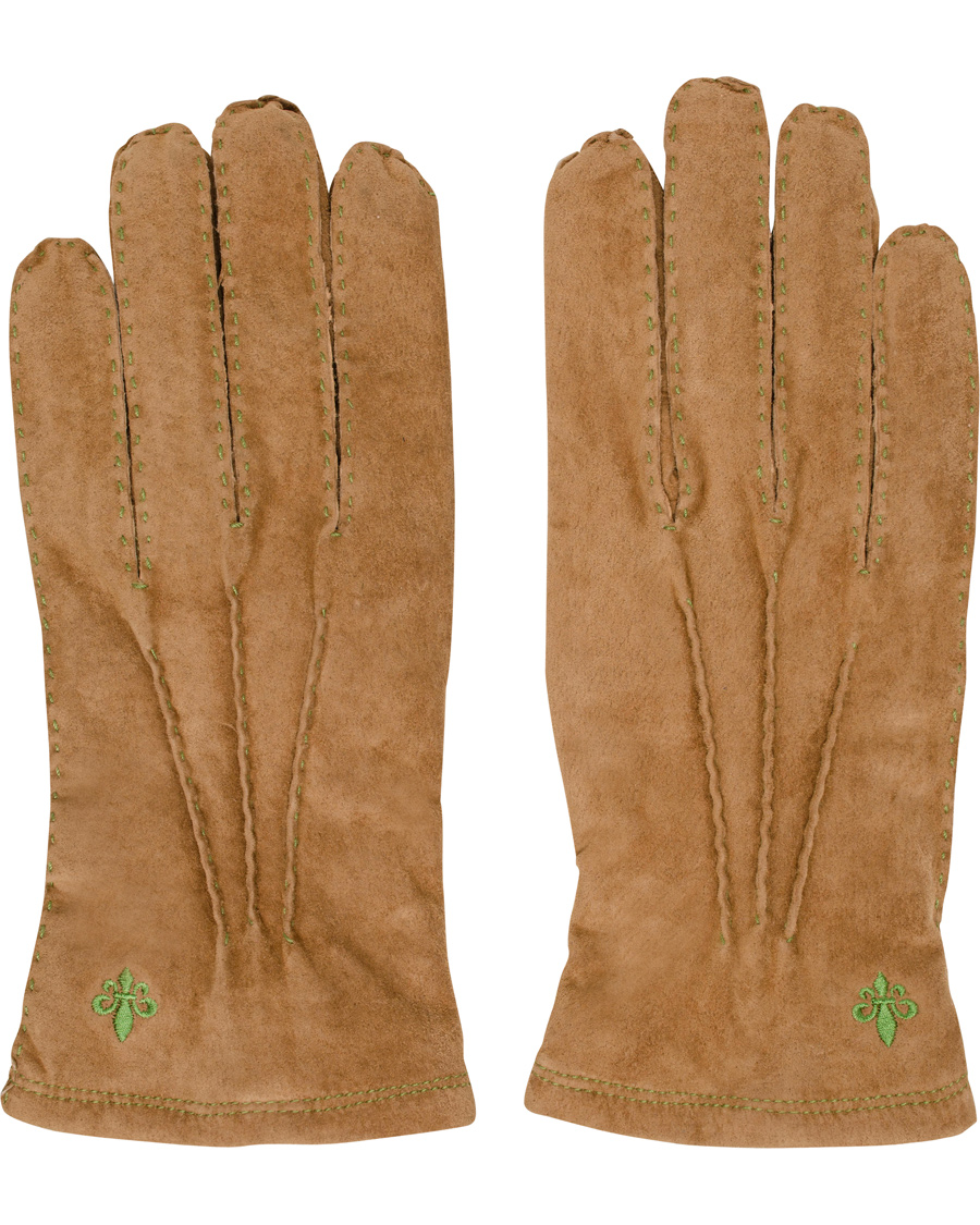 Homme | Morris Suede Gloves Camel | Morris | Suede Gloves Camel