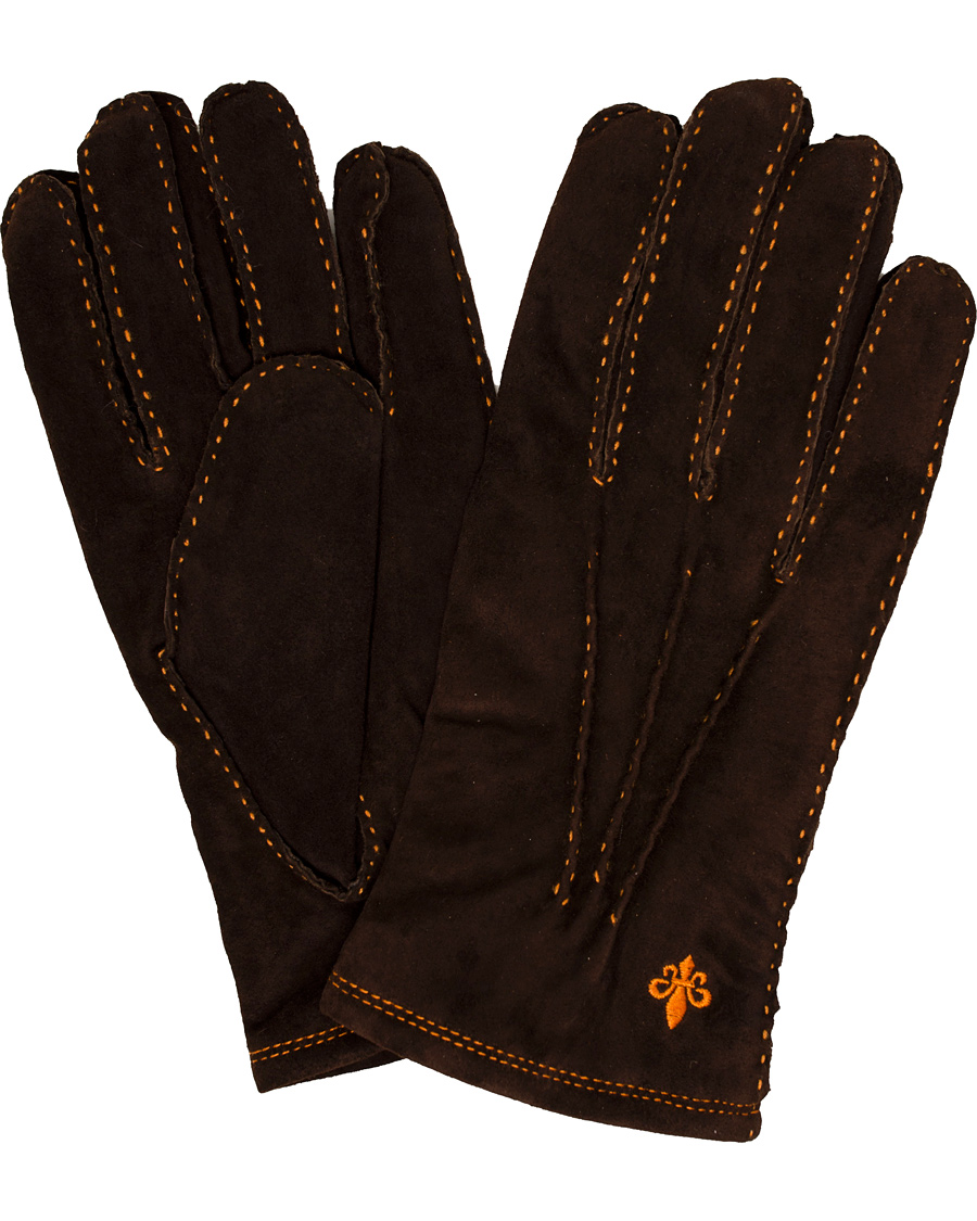 Homme | Morris Suede Gloves Brown | Morris | Suede Gloves Brown