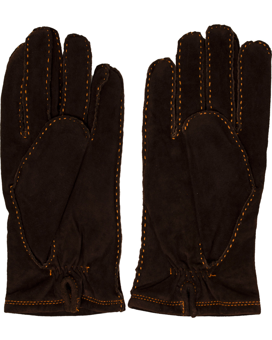 Homme | Morris Suede Gloves Brown | Morris | Suede Gloves Brown