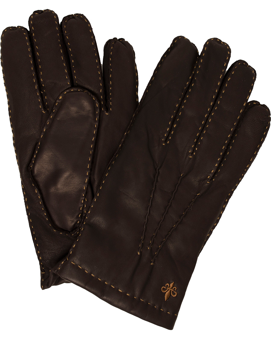 Homme | Morris Leather Gloves Brown | Morris | Leather Gloves Brown