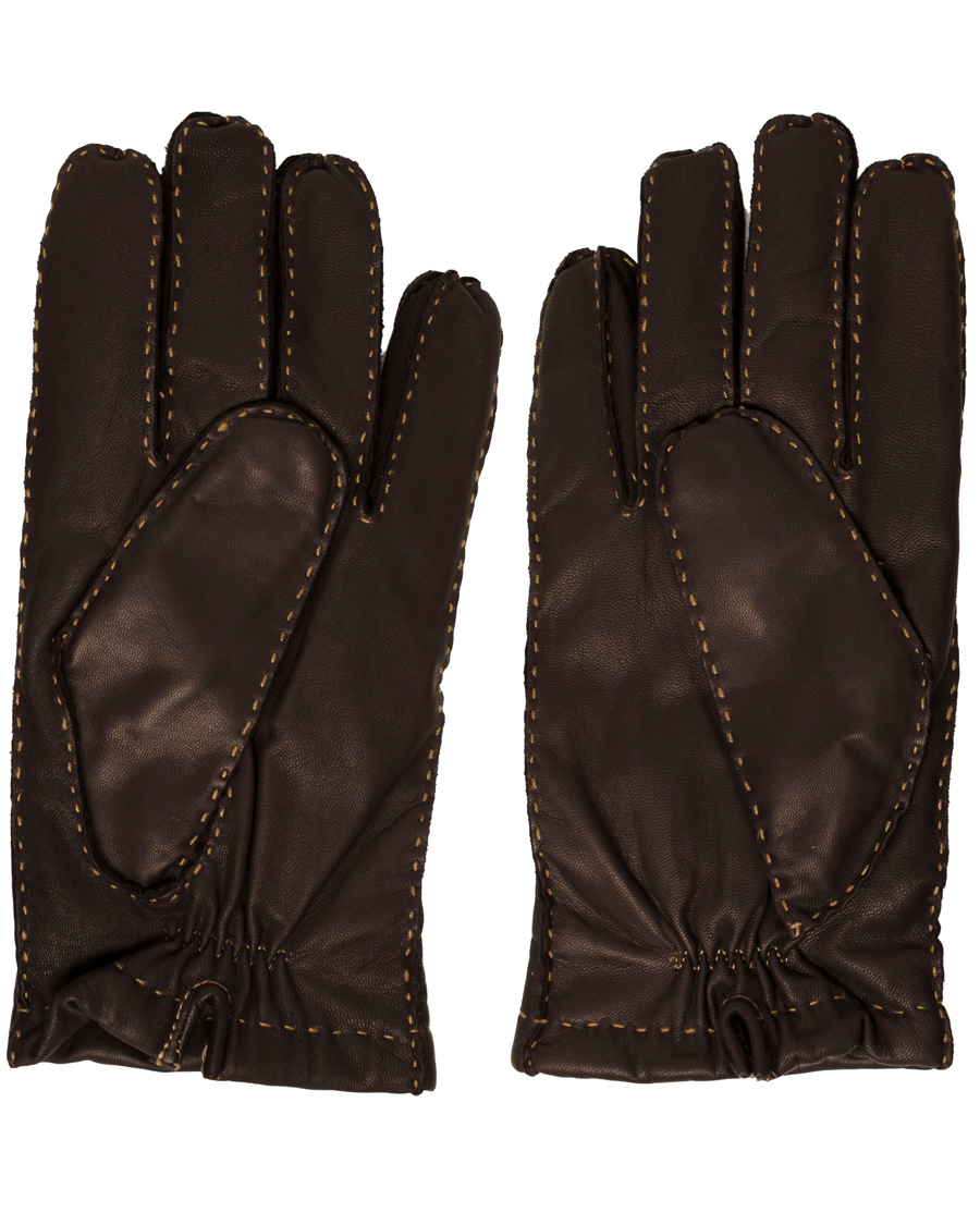 Homme | Morris Leather Gloves Brown | Morris | Leather Gloves Brown