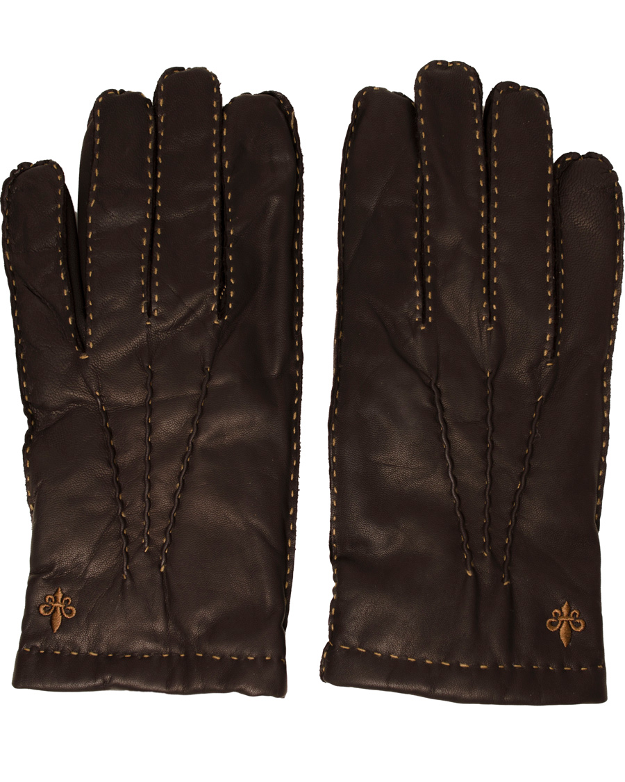 Homme | Morris Leather Gloves Brown | Morris | Leather Gloves Brown