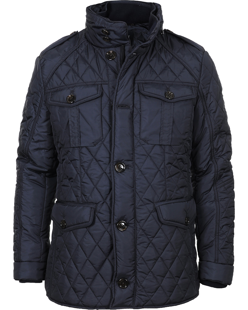 Heren | Jassen | Hackett | Holborn Quilted Jacket Navy