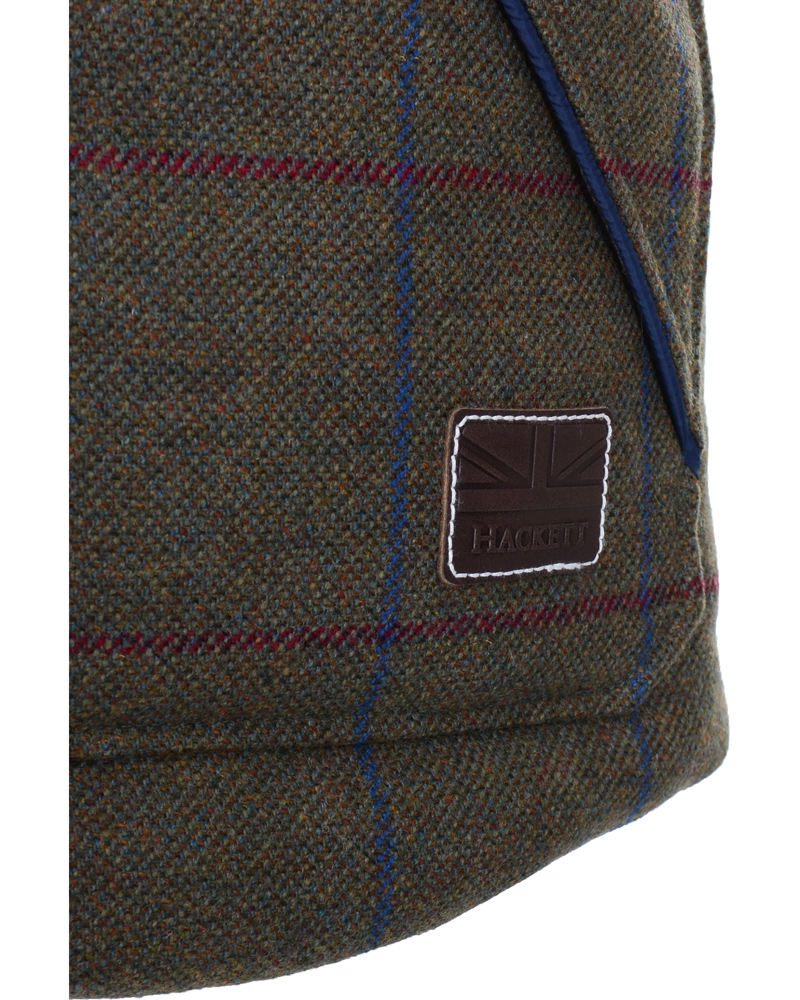 Homme | Manteaux Et Vestes | Hackett | Tweed Mix Gilet Olive