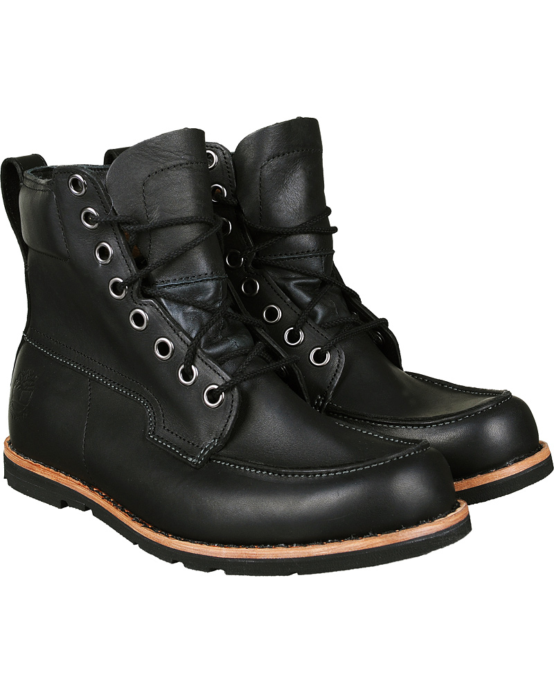 Homme | Timberland Moc Toe Boot Leather Black | Timberland | Moc Toe Boot Leather Black