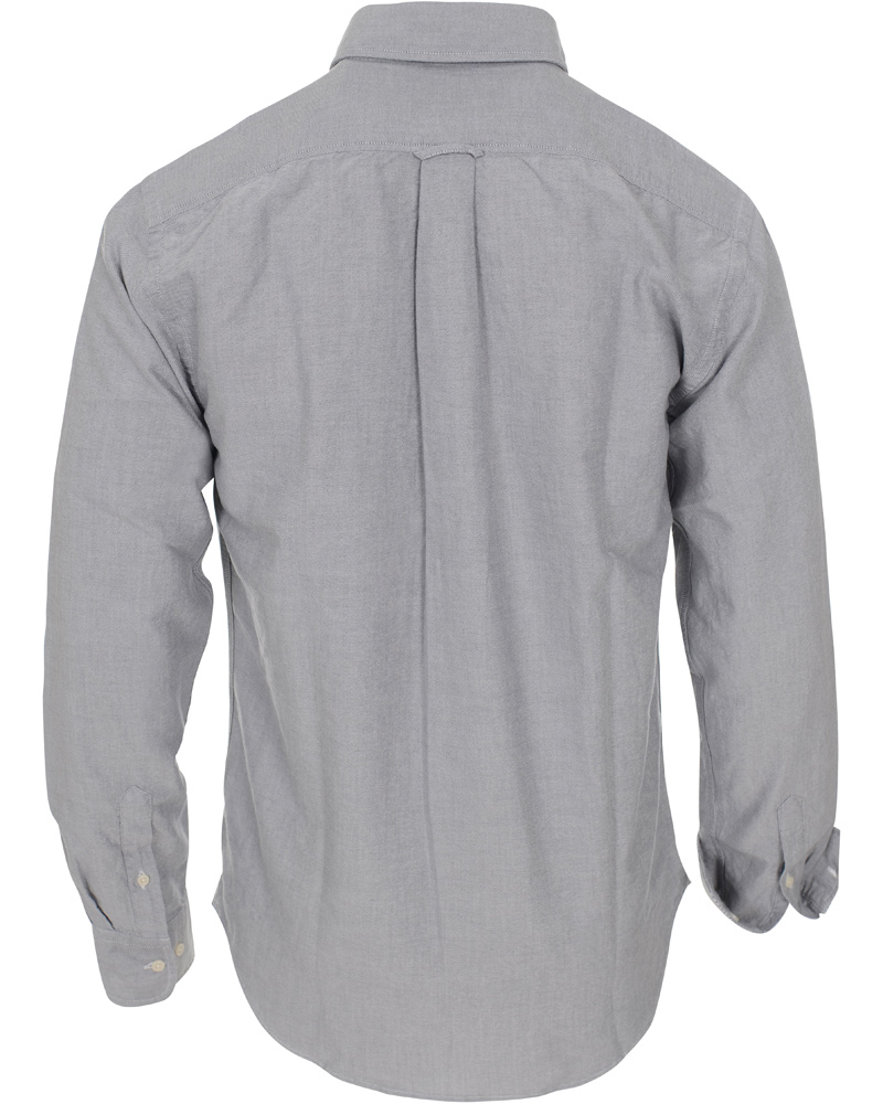 Heren | Overhemden | Boomerang | Tailored Fit B.D Oxford Shirt Grey Melange