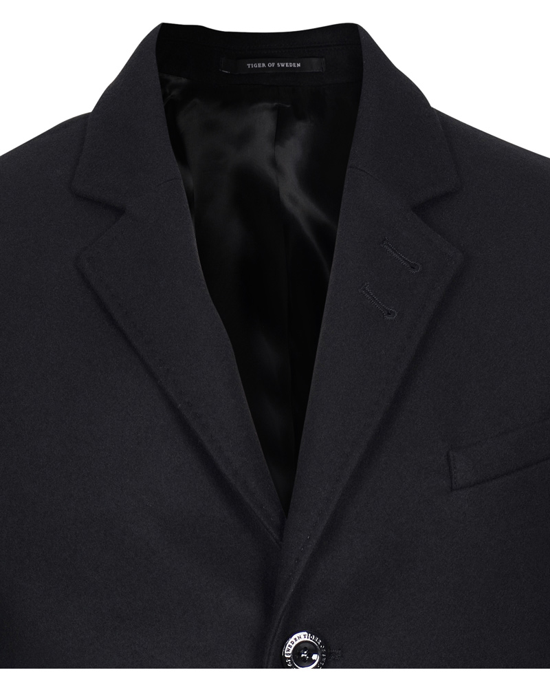 Homme | Manteaux Et Vestes | Tiger of Sweden | Dempsey 4 Wool Coat Black