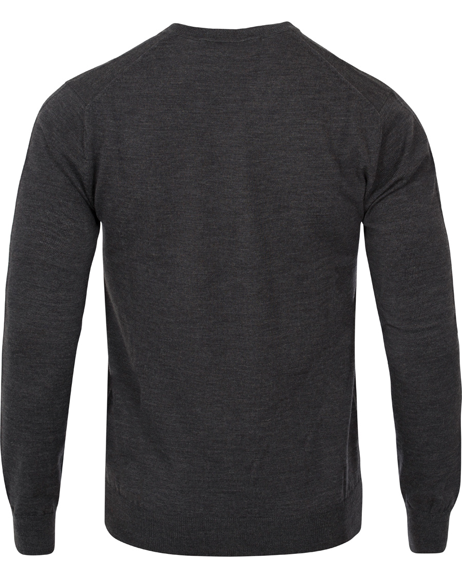 Heren | Truien | Tiger of Sweden | Harvard V-Neck Pullover Dark Grey