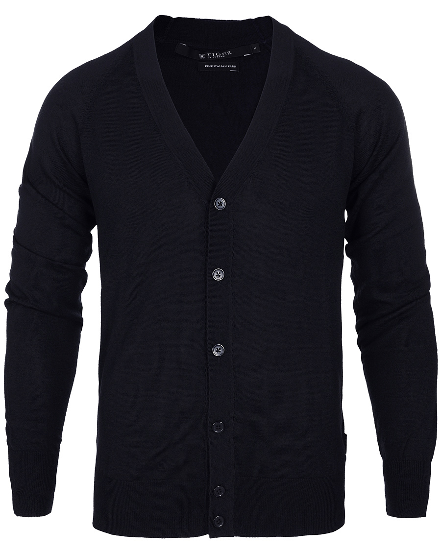 Homme | Pulls Et Tricots | Tiger of Sweden | Reeves Cardigan Navy