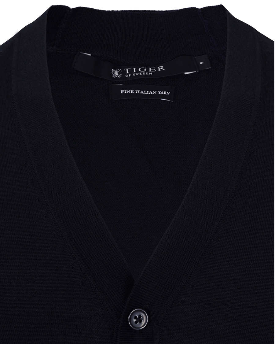 Homme | Pulls Et Tricots | Tiger of Sweden | Reeves Cardigan Navy