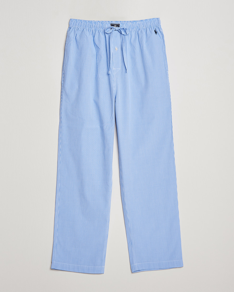 Homme | Peignoirs Et Pyjamas | Polo Ralph Lauren | Pyjama Pant Mini Gingham Blue