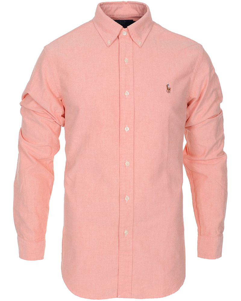 Heren | Overhemden | Polo Ralph Lauren | Slim Fit Shirt Oxford Orange