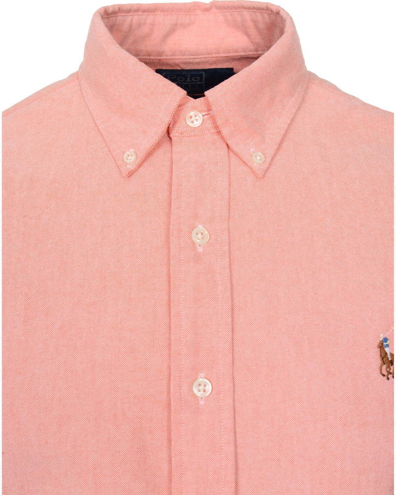 Heren | Overhemden | Polo Ralph Lauren | Slim Fit Shirt Oxford Orange