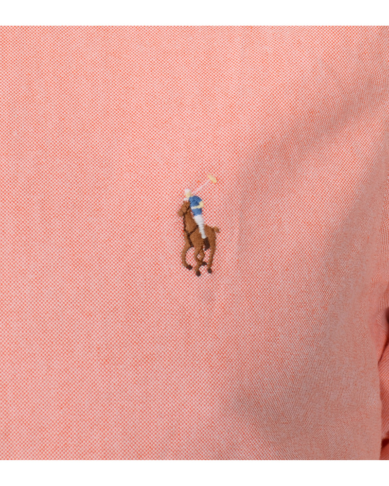 Heren | Overhemden | Polo Ralph Lauren | Slim Fit Shirt Oxford Orange