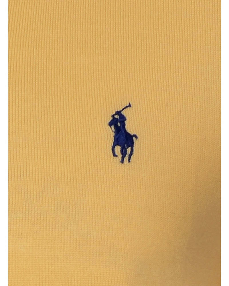 Homme | Pulls Et Tricots | Polo Ralph Lauren | Merino V-Neck Morgan Yellow