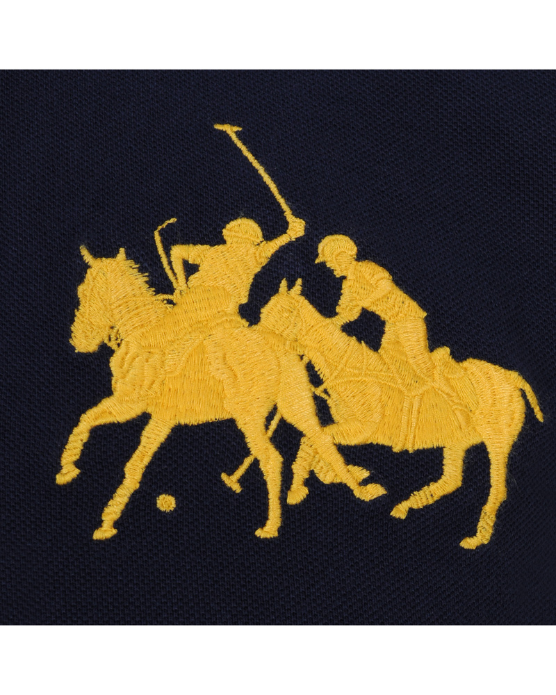 Homme | Polos | Polo Ralph Lauren | Custom Fit Dual Match Polo Navy