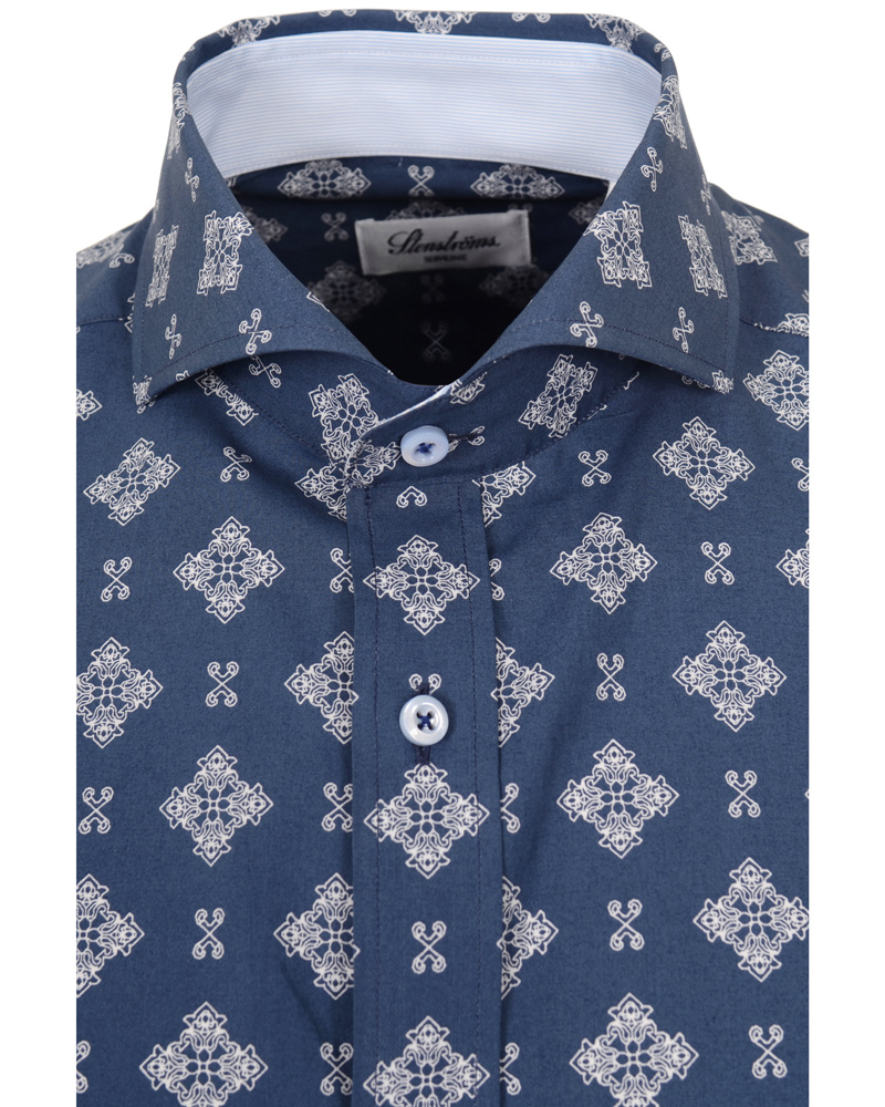 Homme | Chemises | Stenströms | Skjorta Slimline Pattern Print