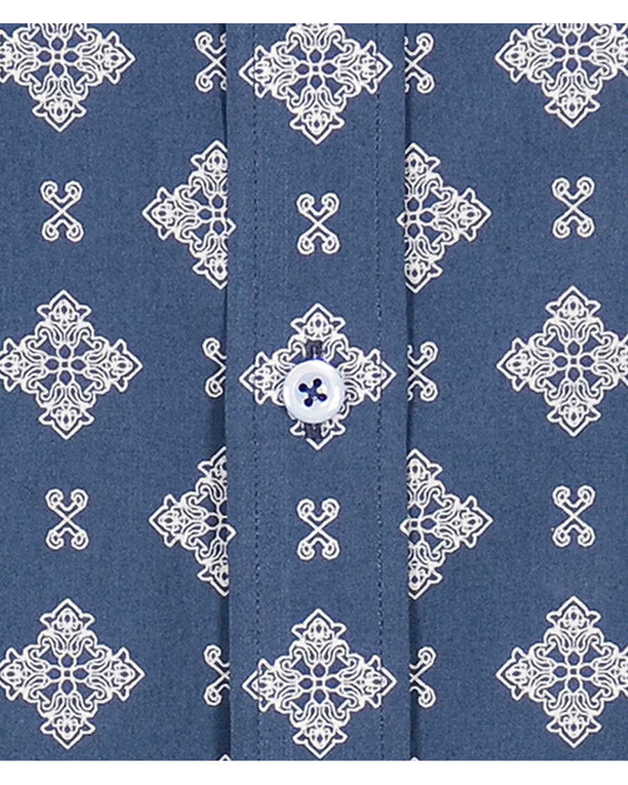 Homme | Chemises | Stenströms | Skjorta Slimline Pattern Print