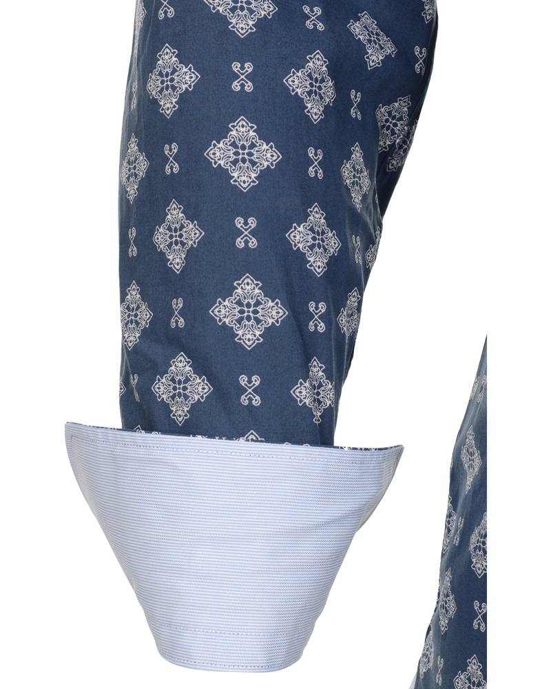 Homme | Chemises | Stenströms | Skjorta Slimline Pattern Print