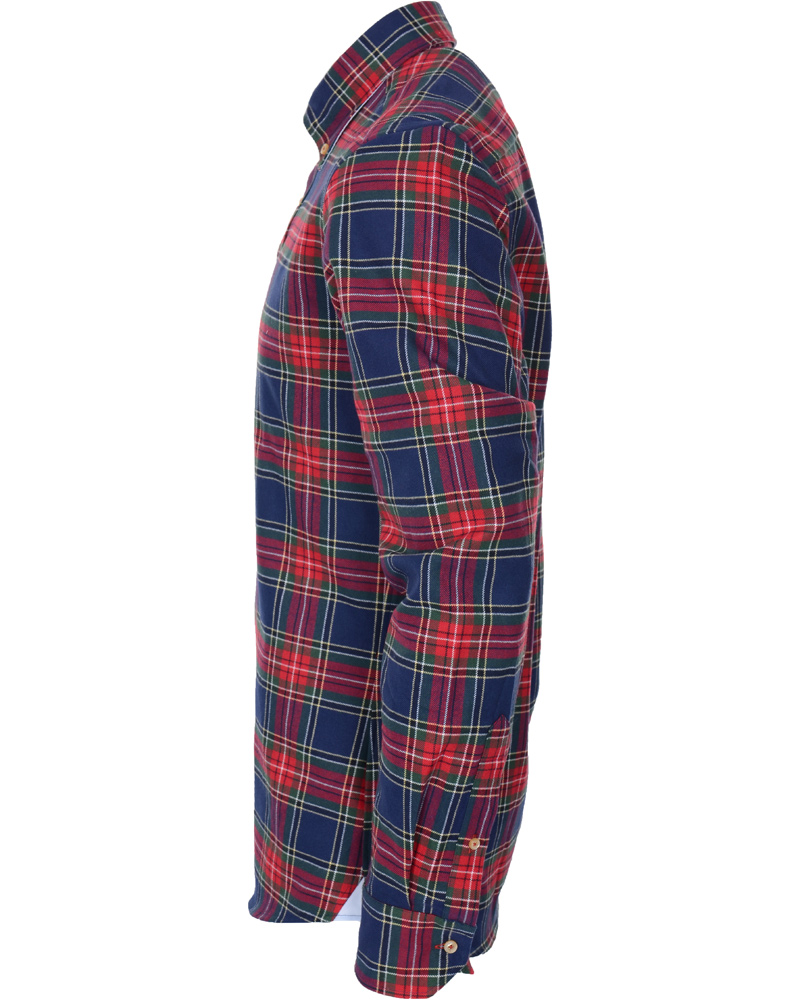 Homme | Chemises | Stenströms | Skjorta Sport Flanell Red