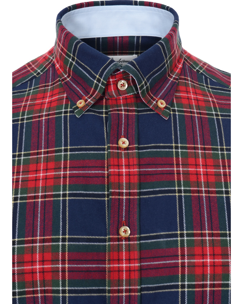 Homme | Chemises | Stenströms | Skjorta Sport Flanell Red
