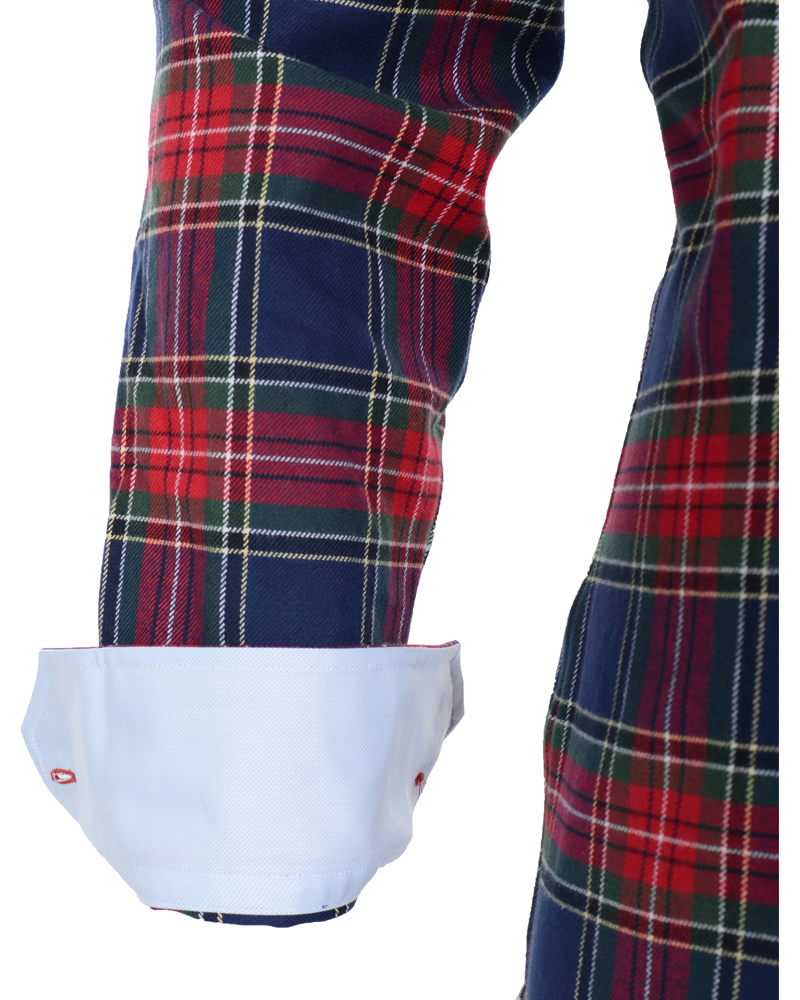 Homme | Chemises | Stenströms | Skjorta Sport Flanell Red