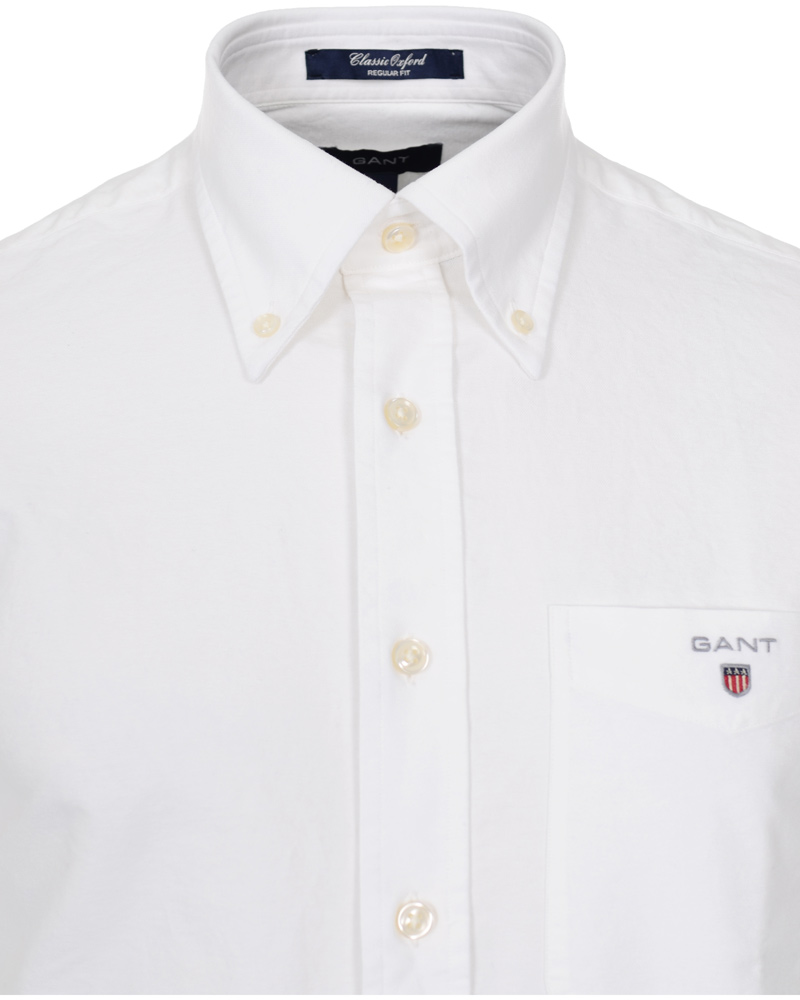 Heren | Overhemden | GANT | Classic Oxford Regular Fit Shirt White