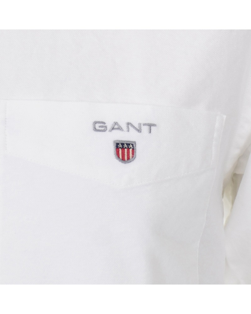 Heren | Overhemden | GANT | Classic Oxford Regular Fit Shirt White