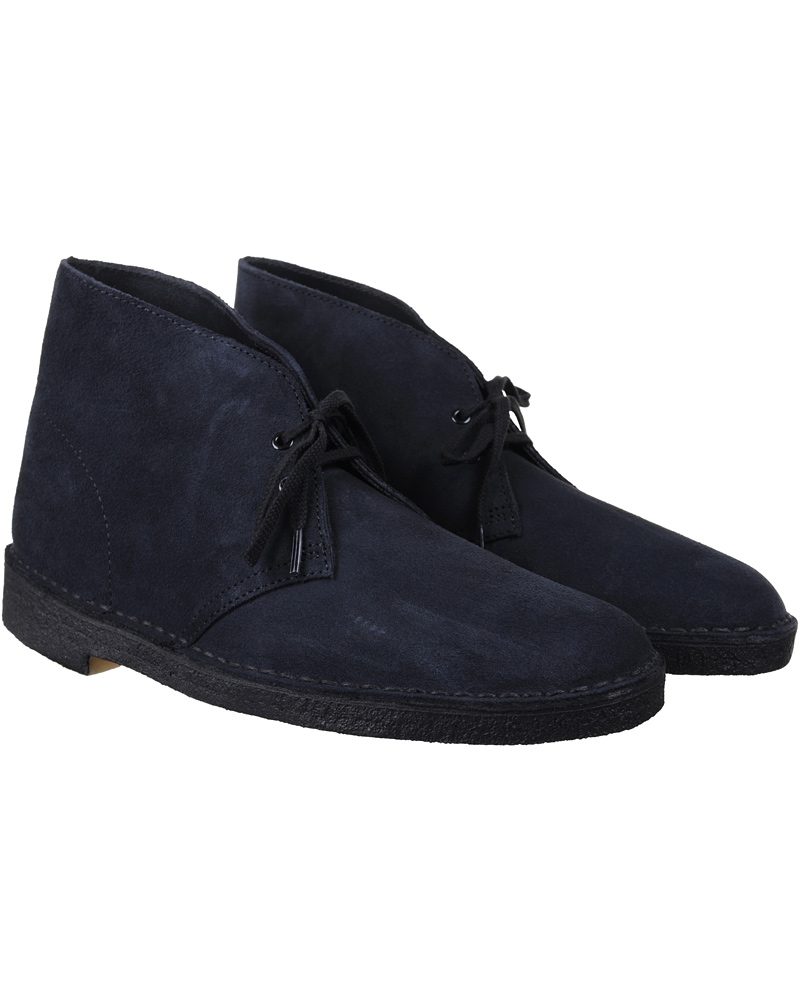 Homme | Clarks Originals Desert Boot Navy Suede | Clarks Originals | Desert Boot Navy Suede