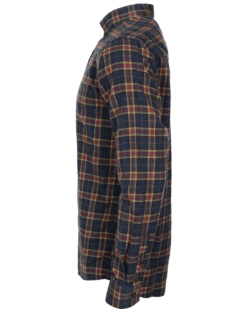Homme | Chemises | Oscar of Sweden | Slim Fit Skjorta Flanell Red