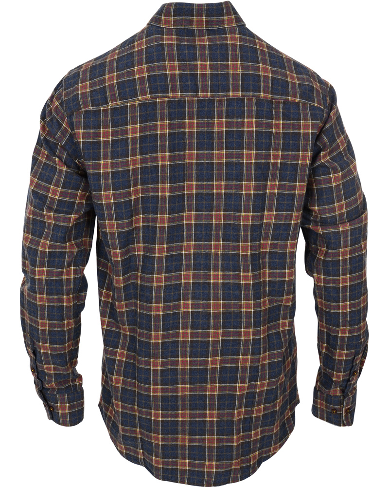 Homme | Chemises | Oscar of Sweden | Slim Fit Skjorta Flanell Red