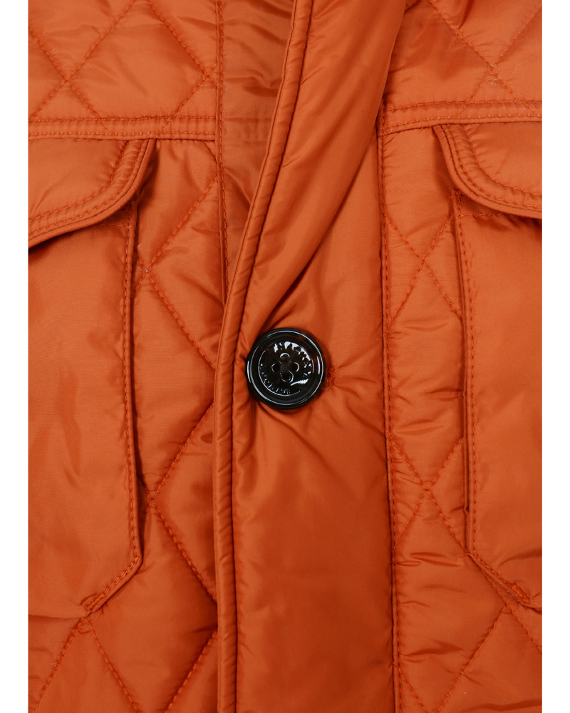 Heren | Jassen | Hackett | Holborn Quilted Jacket Rust