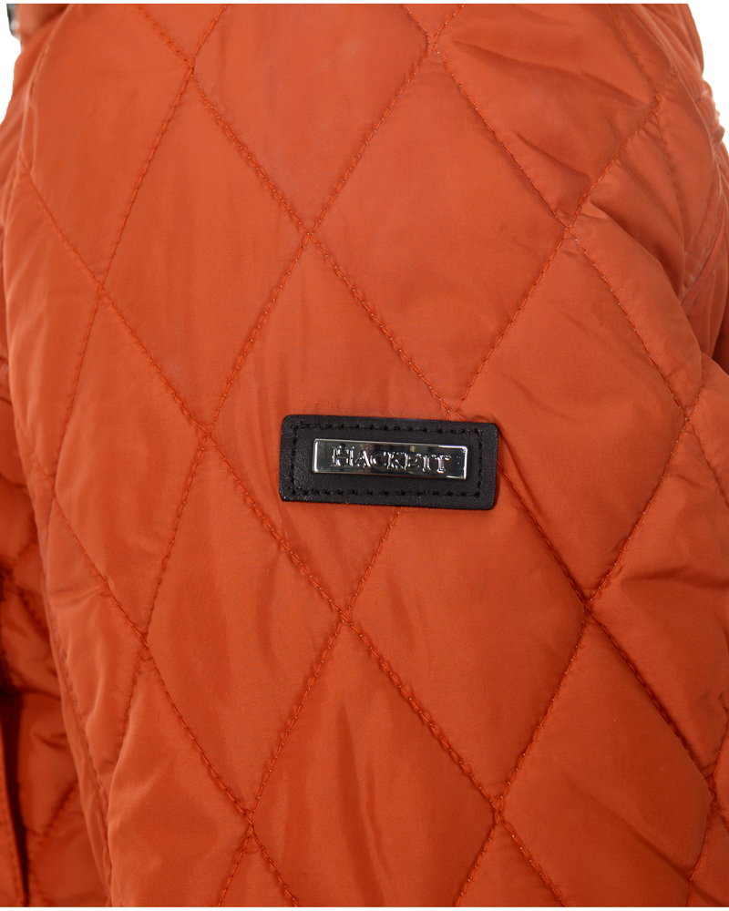 Heren | Jassen | Hackett | Holborn Quilted Jacket Rust