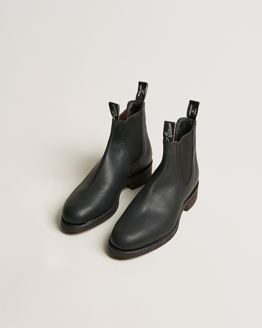 Homme | R.M.Williams Gardener G Boot Greasy Kip Black | R.M.Williams | Gardener G Boot Greasy Kip Black