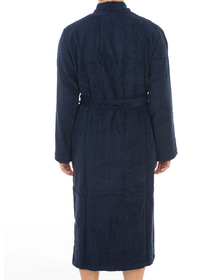 Heren | Pyjama's en gewaden | Polo Ralph Lauren | Light Terry Kimono Robe Cruise Navy