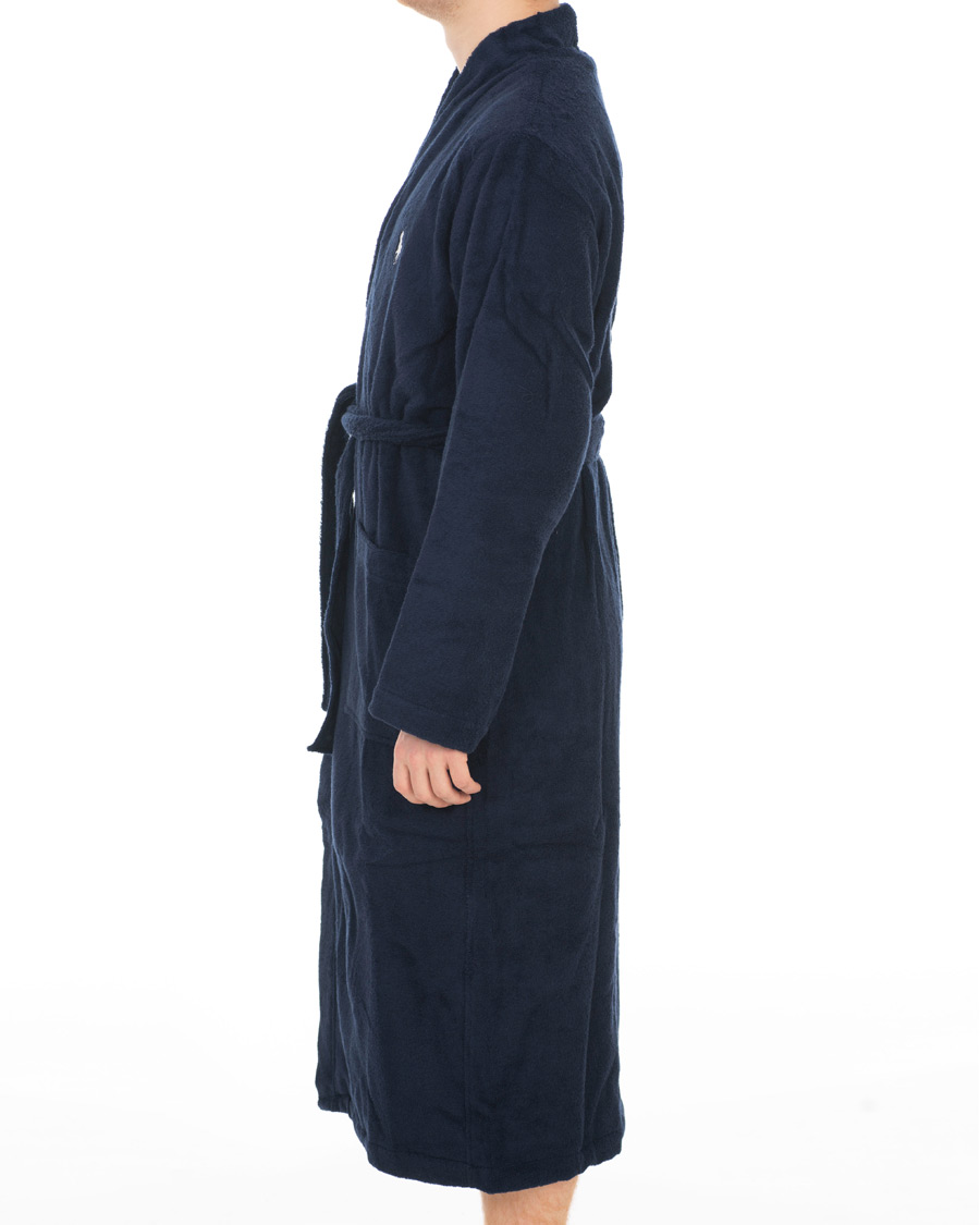 Heren | Pyjama's en gewaden | Polo Ralph Lauren | Light Terry Kimono Robe Cruise Navy