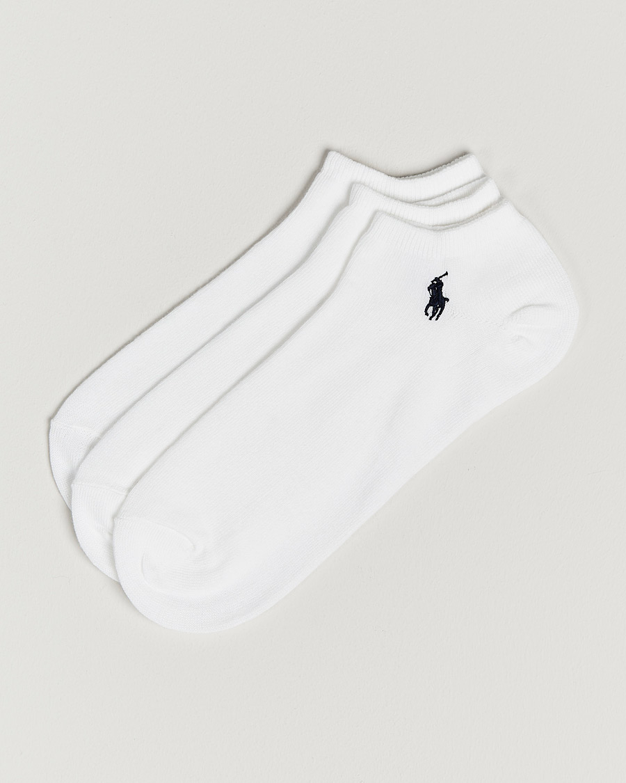 Homme | Sous-Vêtements Et Chaussettes | Polo Ralph Lauren | 3-Pack Ghost Sock White